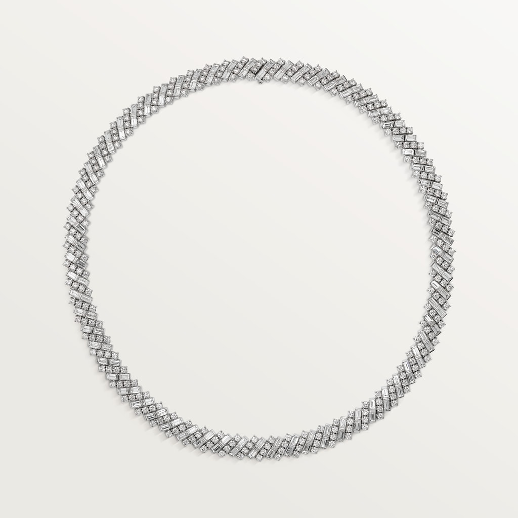 Reflection de Cartier necklace, diamondsWhite gold, diamonds