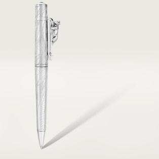 Panthère de Cartier 書寫筆 獨立編號限量款式，925/1000純銀